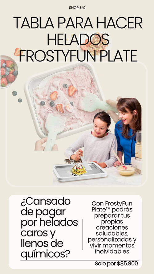 Tabla para hacer helados FrostyFun Plate®